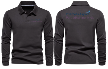 INVERNESS AIRPORT LONG SLEEVE POLO